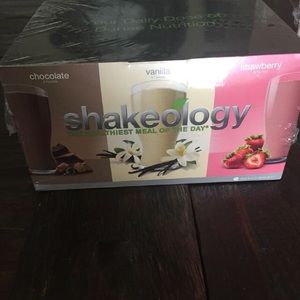 Variety pack of shakeology